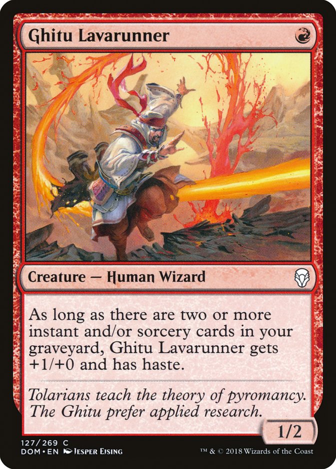 Ghitu Lavarunner [Dominaria] | Black Swamp Games