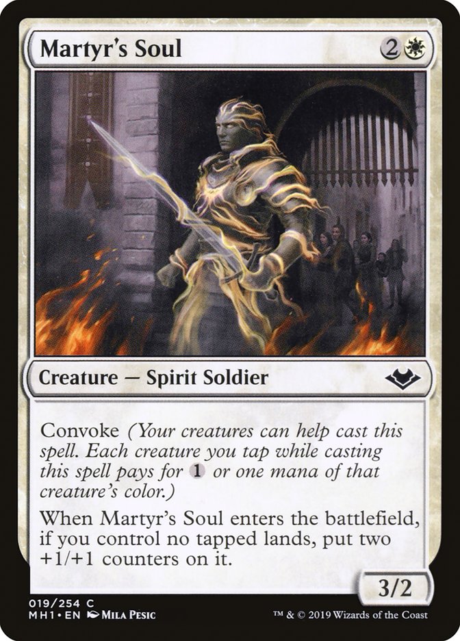 Martyr's Soul [Modern Horizons] | Black Swamp Games