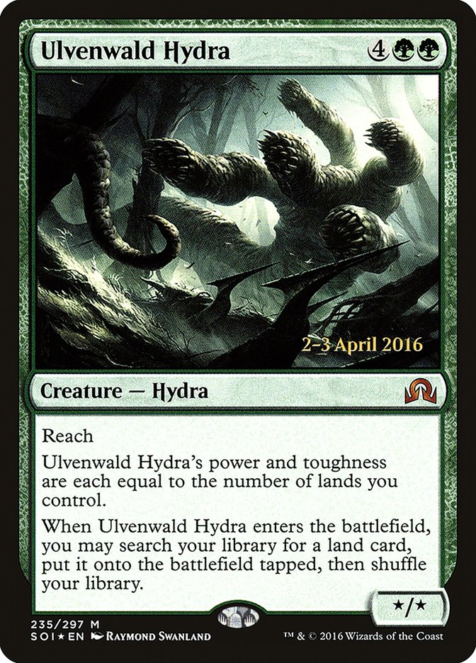 Ulvenwald Hydra [Shadows over Innistrad Prerelease Promos] | Black Swamp Games