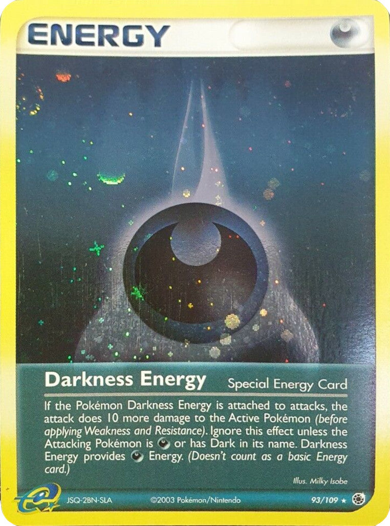 Darkness Energy (93/109) (Cosmos Holo) [EX: Ruby & Sapphire] | Black Swamp Games