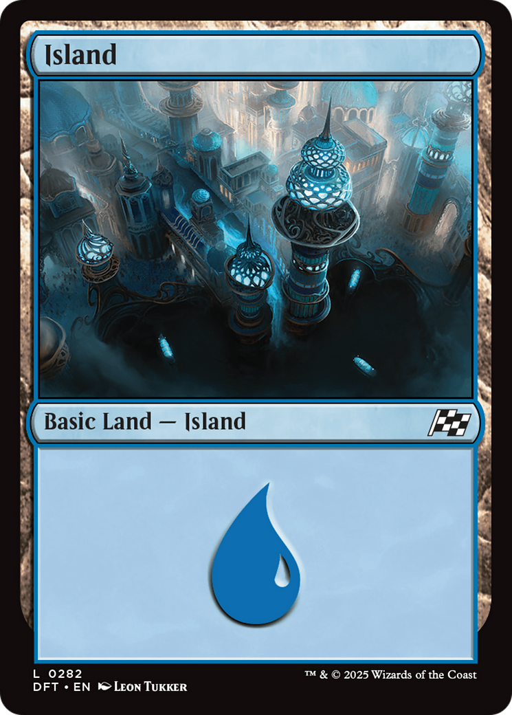 Island (0282) [Aetherdrift] | Black Swamp Games