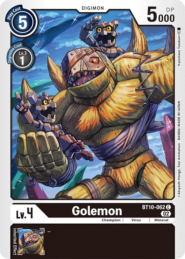 Golemon [BT10-062] [Xros Encounter] | Black Swamp Games