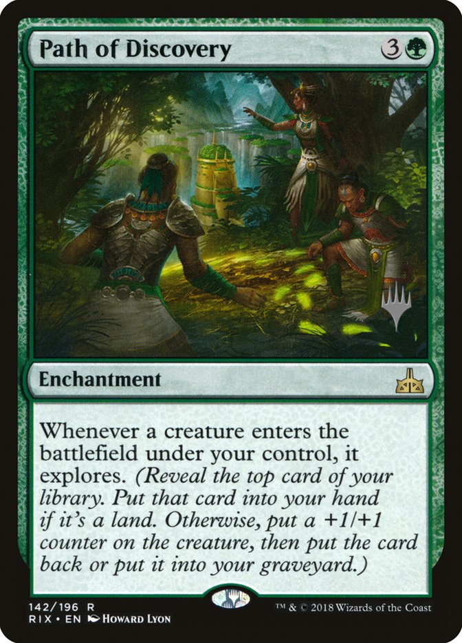 Path of Discovery (Promo Pack) [Rivals of Ixalan Promos] | Black Swamp Games