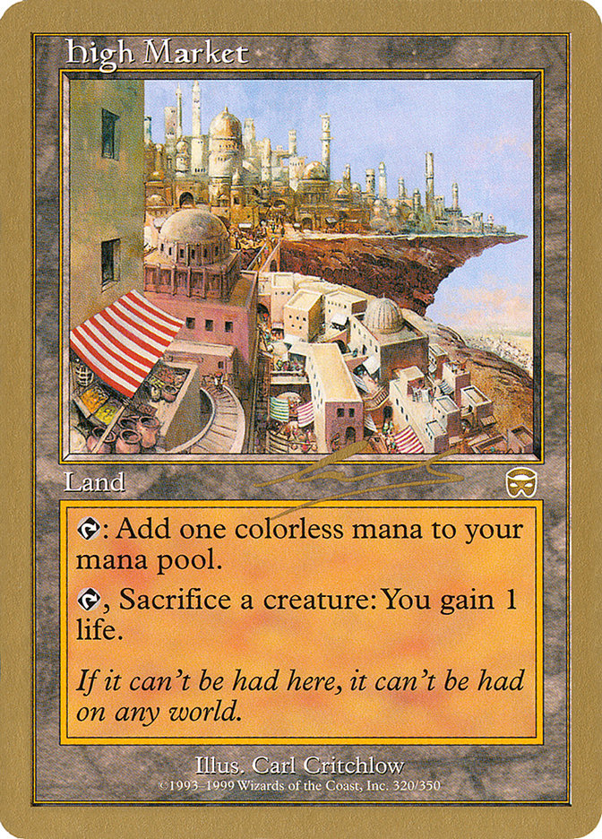 High Market (Nicolas Labarre) [World Championship Decks 2000] | Black Swamp Games