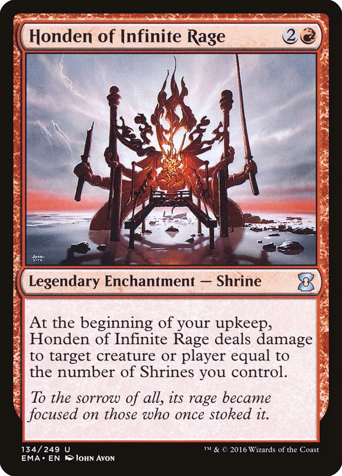 Honden of Infinite Rage [Eternal Masters] | Black Swamp Games