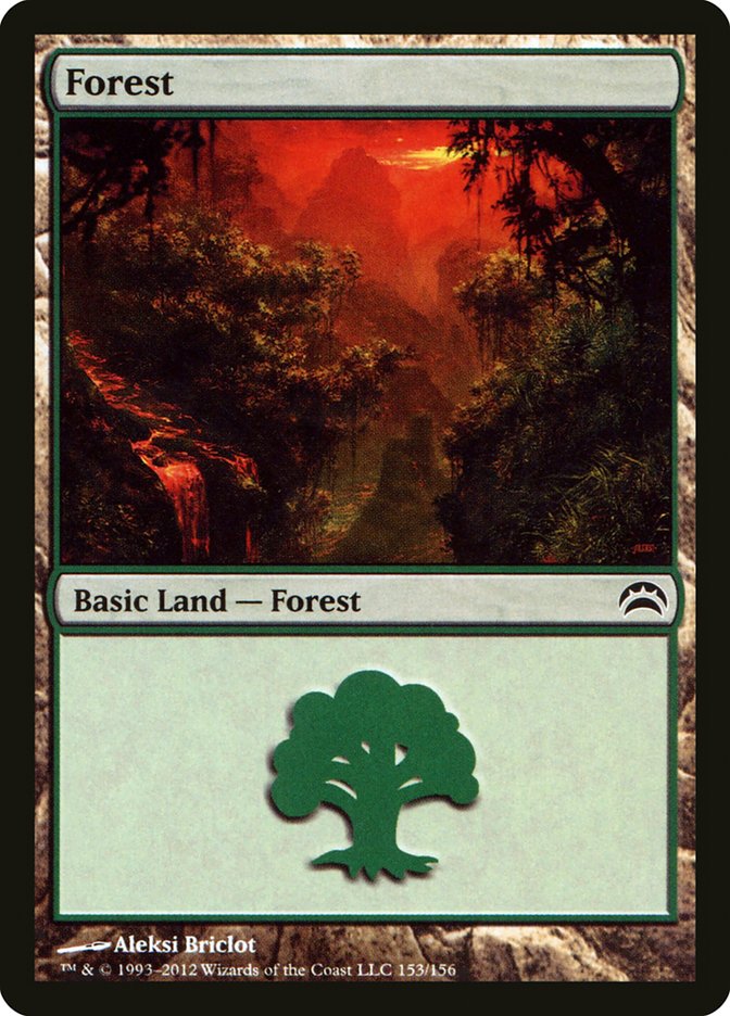 Forest (153) [Planechase 2012] | Black Swamp Games