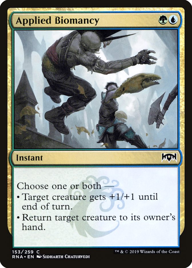 Applied Biomancy [Ravnica Allegiance] | Black Swamp Games