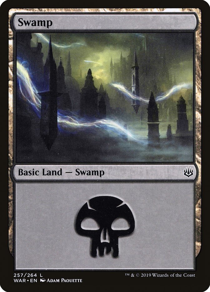 Swamp (257) [War of the Spark] | Black Swamp Games