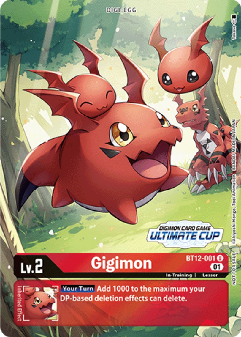 Gigimon [BT12-001] (Ultimate Cup) [Across Time Promos] | Black Swamp Games