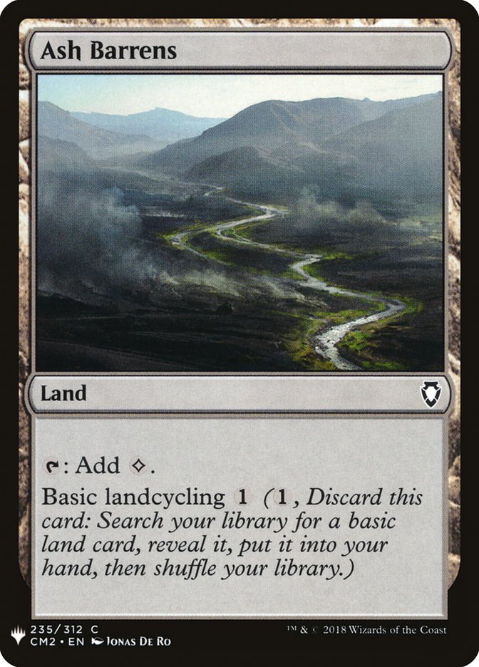 Ash Barrens [Mystery Booster] | Black Swamp Games