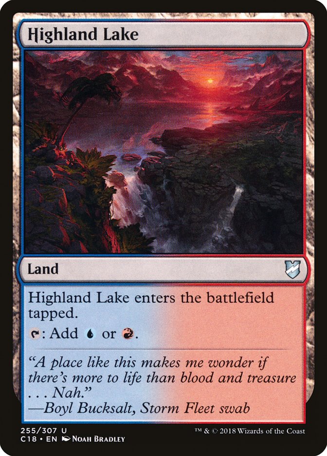 Highland Lake [Commander 2018] | Black Swamp Games