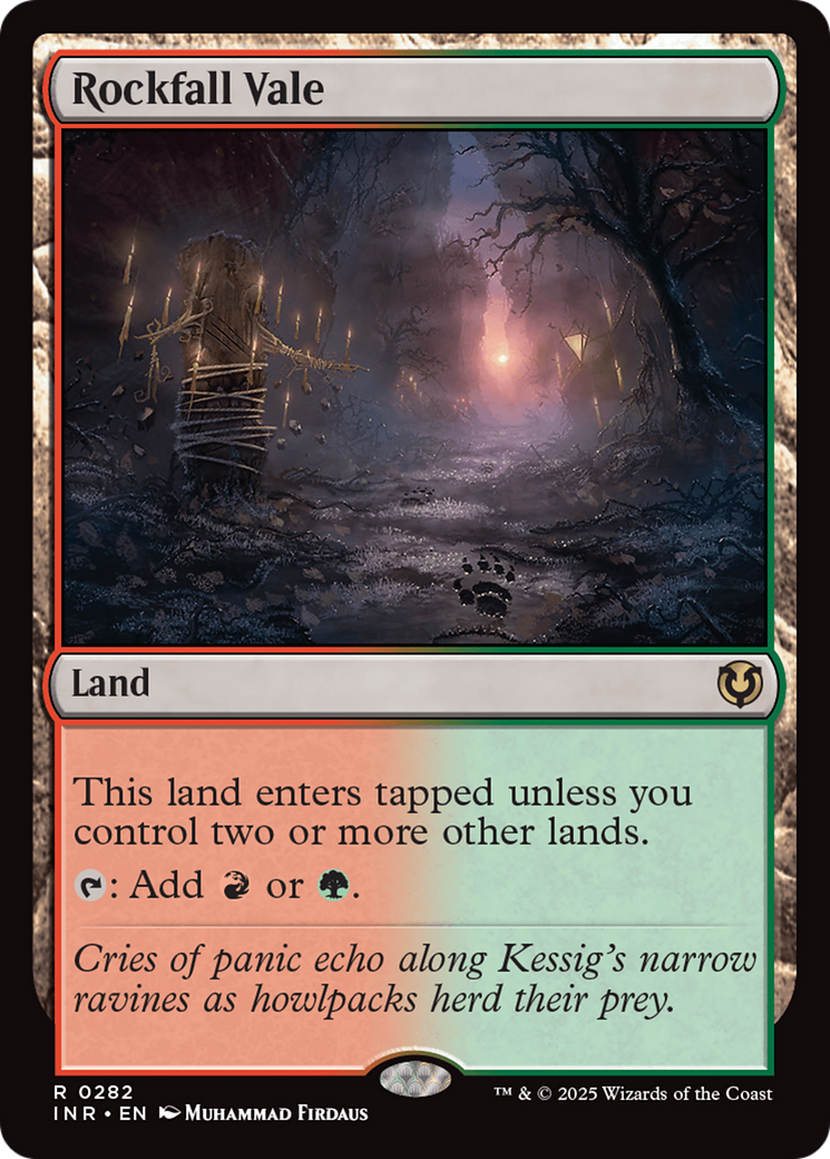 Rockfall Vale [Innistrad Remastered] | Black Swamp Games