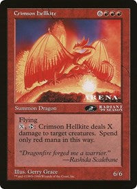 Crimson Hellkite (Oversized) [Oversize Cards] | Black Swamp Games