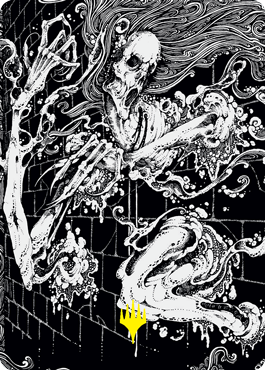 Dorothea, Vengeful Victim 2 Art Card (Gold-Stamped Signature) [Innistrad: Crimson Vow Art Series] | Black Swamp Games