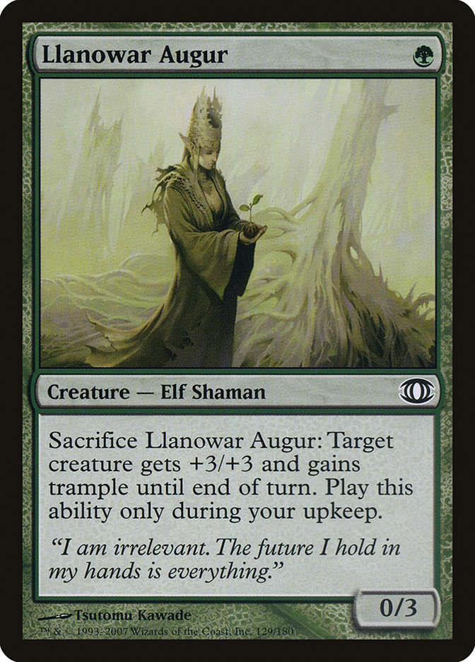 Llanowar Augur [Future Sight] | Black Swamp Games
