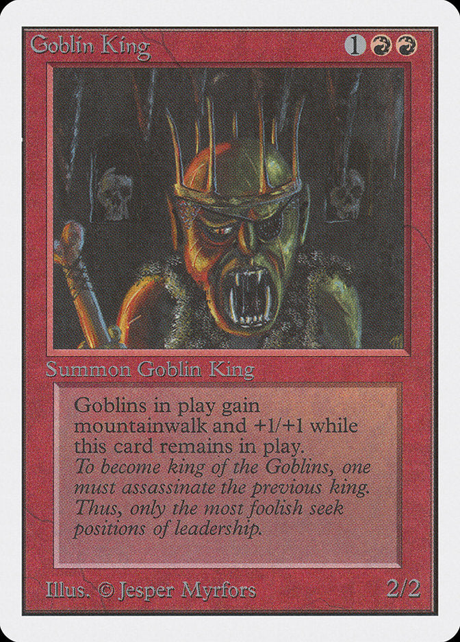 Goblin King [Unlimited Edition] | Black Swamp Games