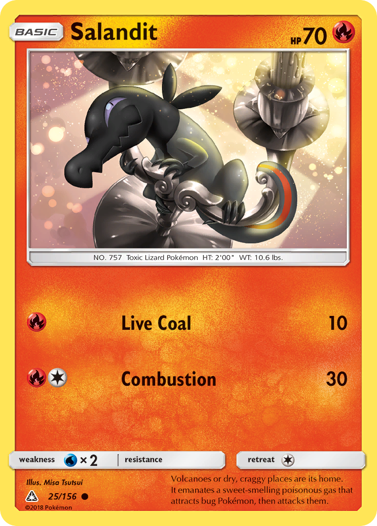 Salandit (25/156) [Sun & Moon: Ultra Prism] | Black Swamp Games