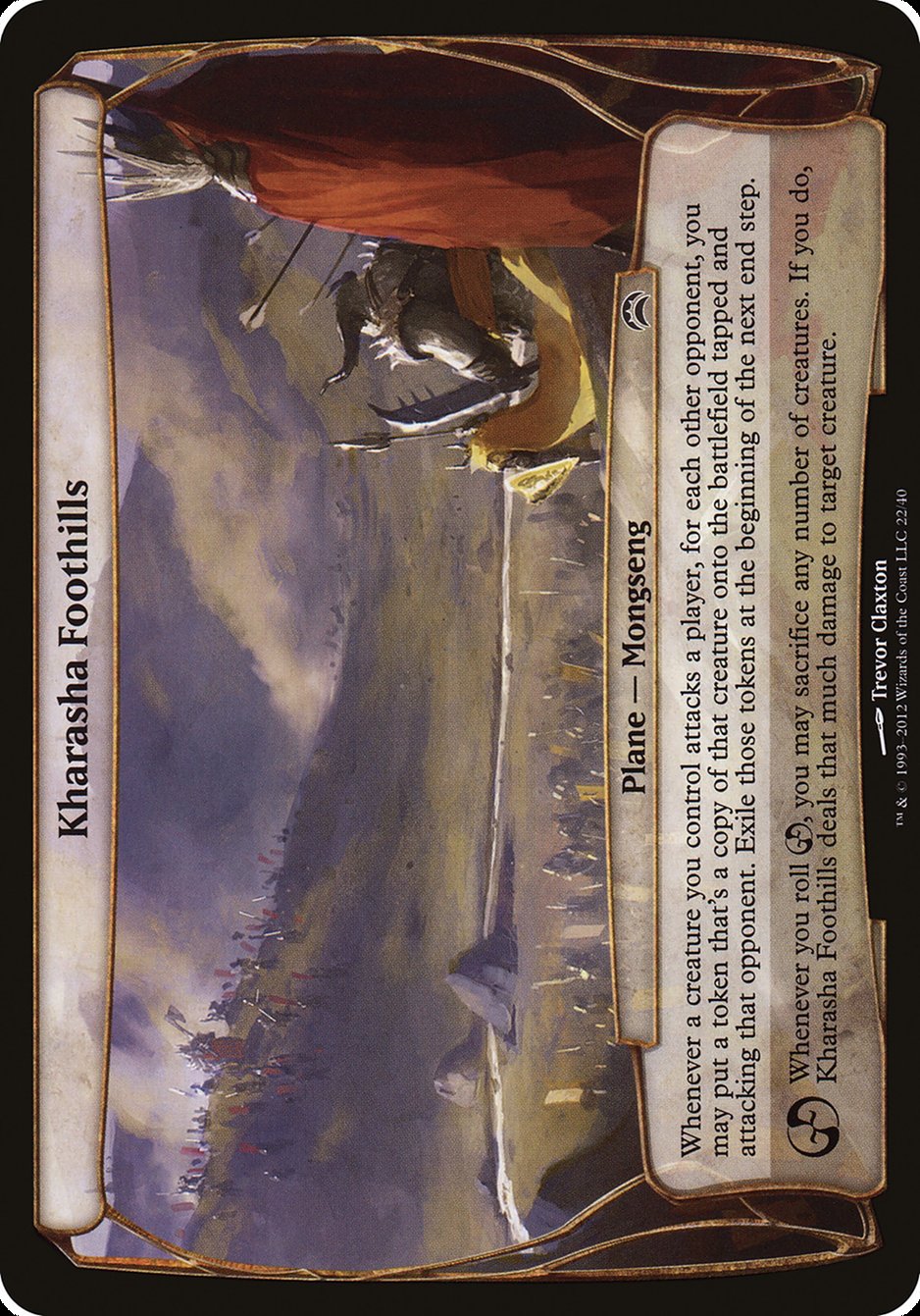 Kharasha Foothills (Planes) [Planechase 2012 Planes] | Black Swamp Games