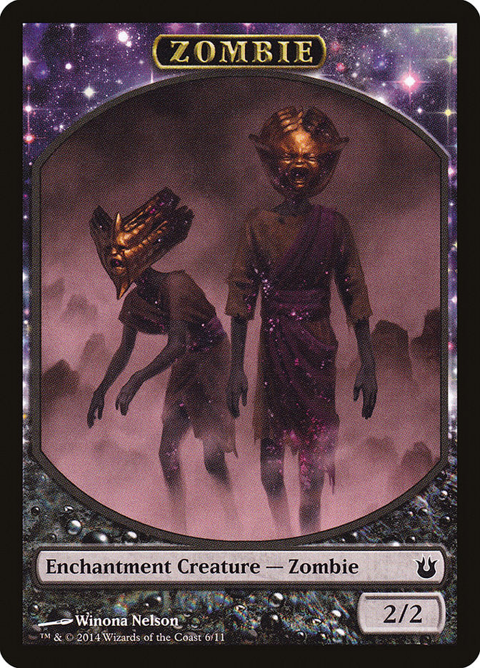 Zombie Token [Born of the Gods Tokens] | Black Swamp Games