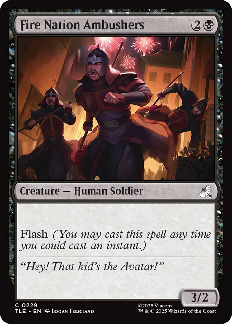 Fire Nation Ambushers [Avatar: The Last Airbender: Eternal-Legal] | Black Swamp Games