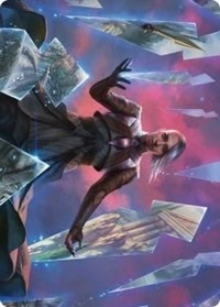 Behold the Multiverse Art Card [Kaldheim Art Series] | Black Swamp Games