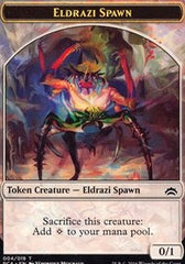 Eldrazi Spawn (004) // Eldrazi Double-Sided Token [Planechase Anthology Tokens] | Black Swamp Games