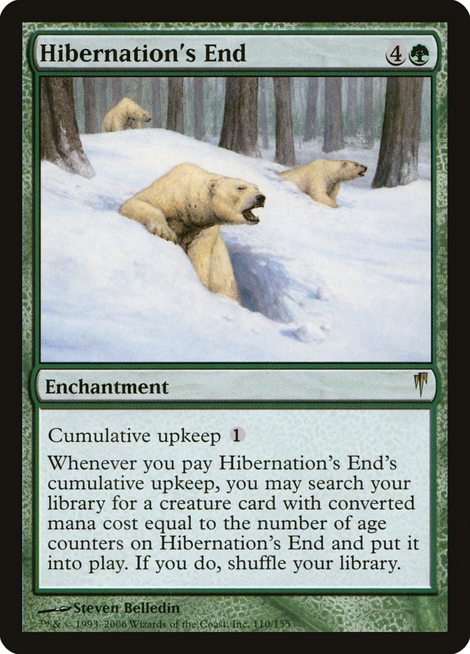 Hibernation's End [Coldsnap] | Black Swamp Games