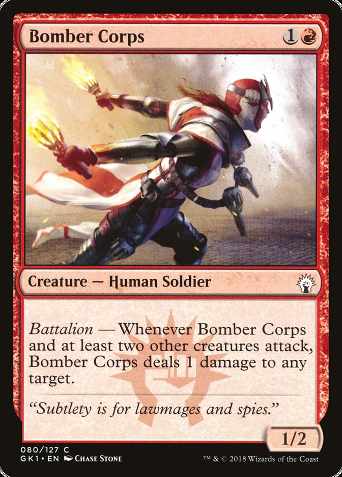 Bomber Corps [Guilds of Ravnica Guild Kit] | Black Swamp Games
