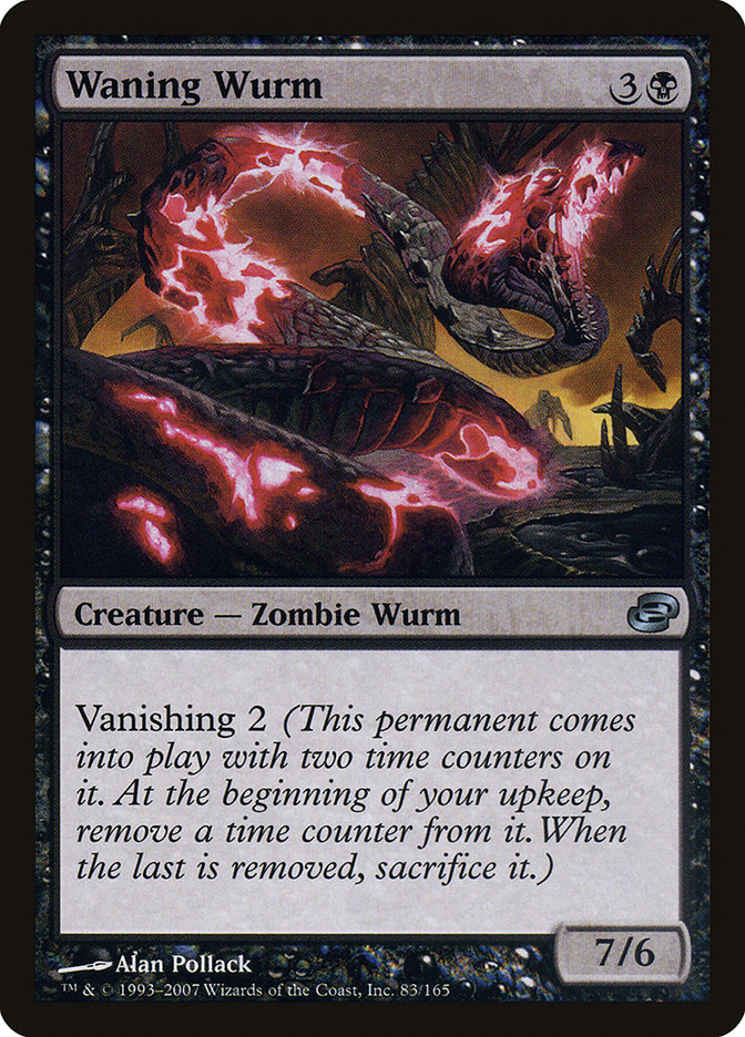 Waning Wurm [Planar Chaos] | Black Swamp Games