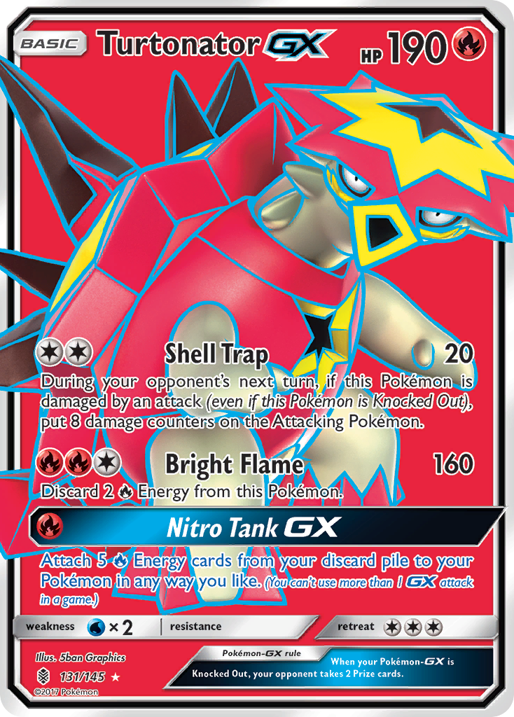 Turtonator GX (131/145) [Sun & Moon: Guardians Rising] | Black Swamp Games