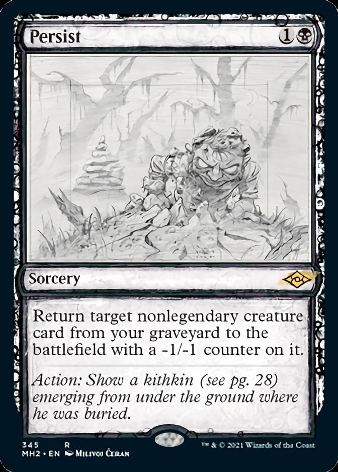 Persist (Sketch) [Modern Horizons 2] | Black Swamp Games