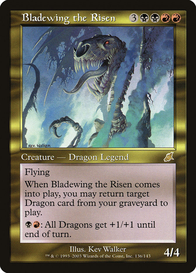 Bladewing the Risen [Scourge] | Black Swamp Games