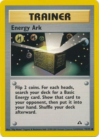 Energy Ark (75/75) [Neo Discovery Unlimited] | Black Swamp Games