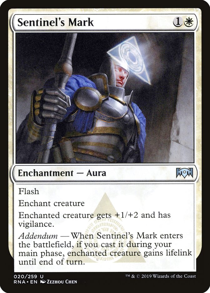 Sentinel's Mark [Ravnica Allegiance] | Black Swamp Games