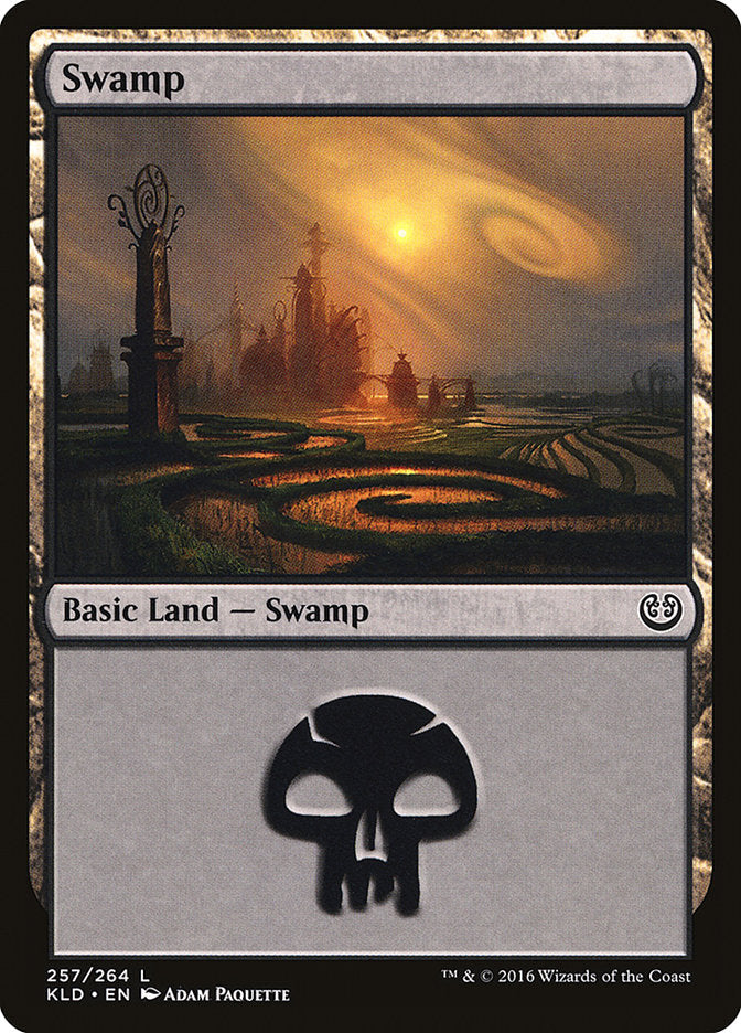 Swamp (257) [Kaladesh] | Black Swamp Games