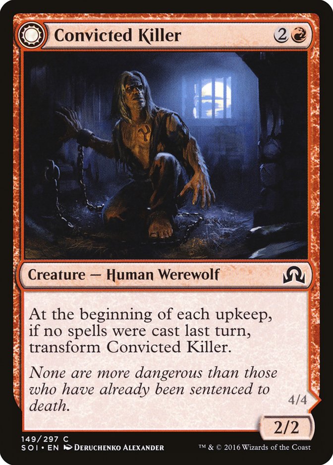 Convicted Killer // Branded Howler [Shadows over Innistrad] | Black Swamp Games
