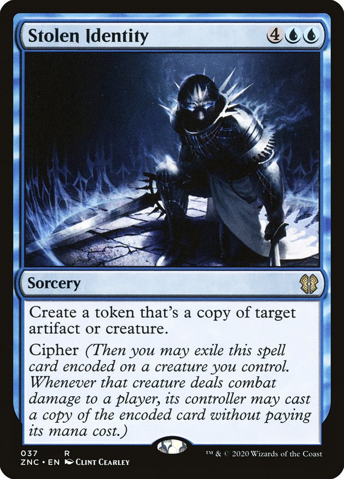 Stolen Identity [Zendikar Rising Commander] | Black Swamp Games