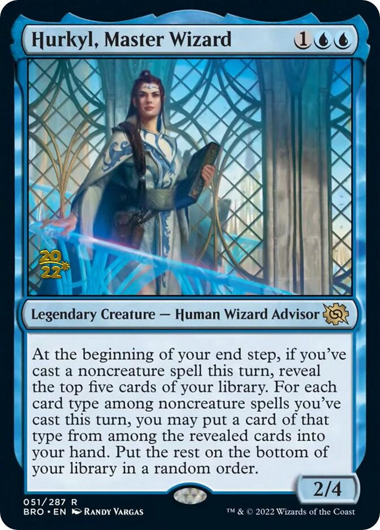 Hurkyl, Master Wizard [The Brothers' War Prerelease Promos] | Black Swamp Games