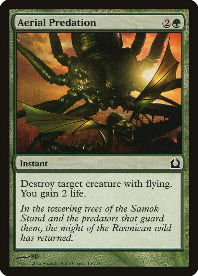 Aerial Predation [Return to Ravnica] | Black Swamp Games