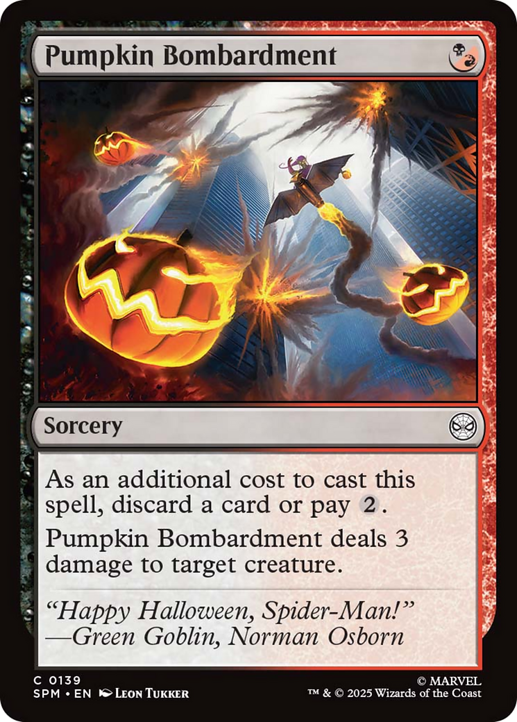 Pumpkin Bombardment [Marvel's Spider-Man] | Black Swamp Games