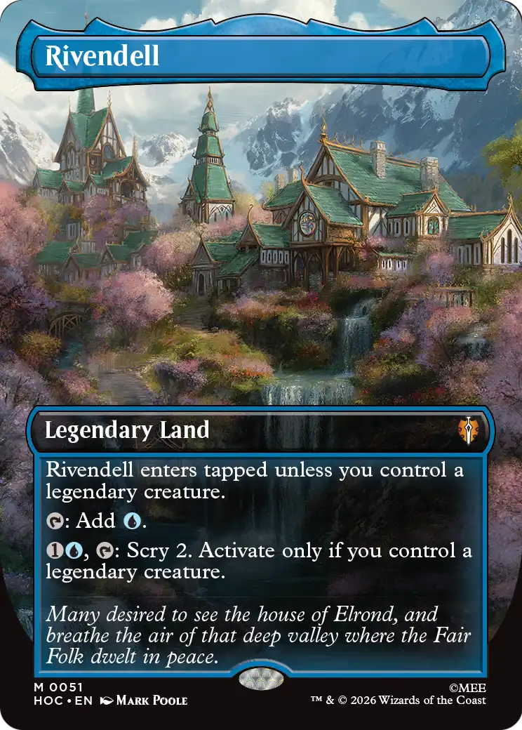 Rivendell (Borderless) [The Hobbit: Eternal-Legal] | Black Swamp Games