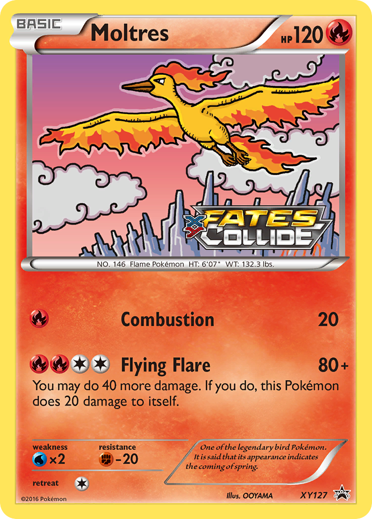 Moltres (XY127) [XY: Black Star Promos] | Black Swamp Games