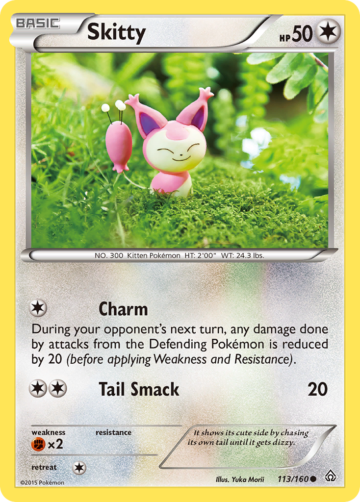 Skitty (113/160) [XY: Primal Clash] | Black Swamp Games