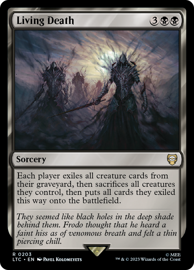 Living Death [The Lord of the Rings: Tales of Middle-Earth Commander] | Black Swamp Games