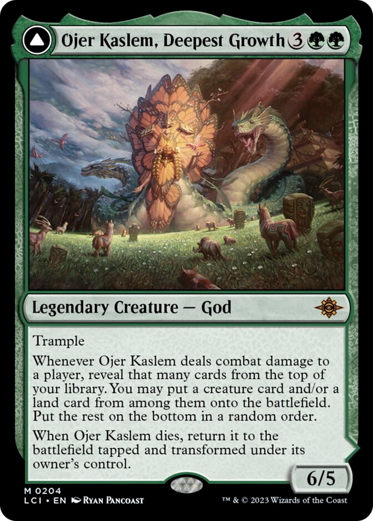 Ojer Kaslem, Deepest Growth // Temple of Cultivation [The Lost Caverns of Ixalan] | Black Swamp Games