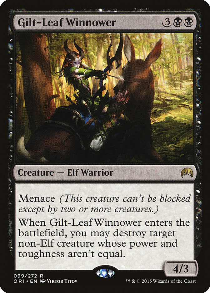 Gilt-Leaf Winnower [Magic Origins] | Black Swamp Games