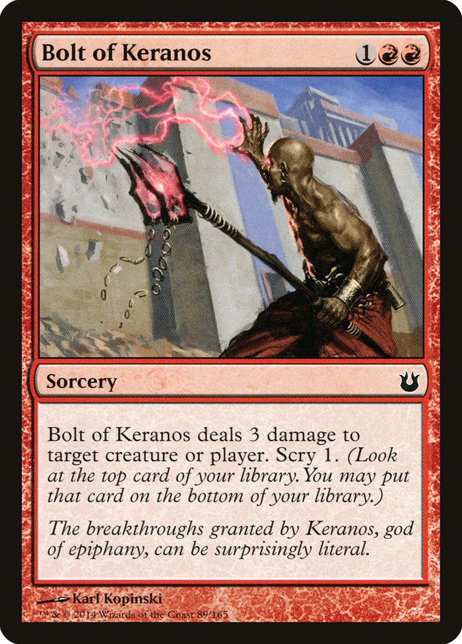 Bolt of Keranos [Born of the Gods] | Black Swamp Games