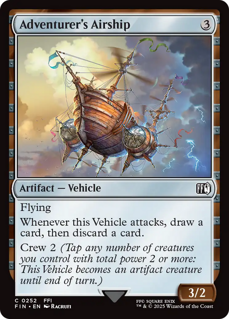Adventurer's Airship [FINAL FANTASY] | Black Swamp Games