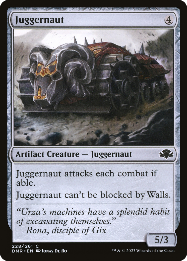 Juggernaut [Dominaria Remastered] | Black Swamp Games