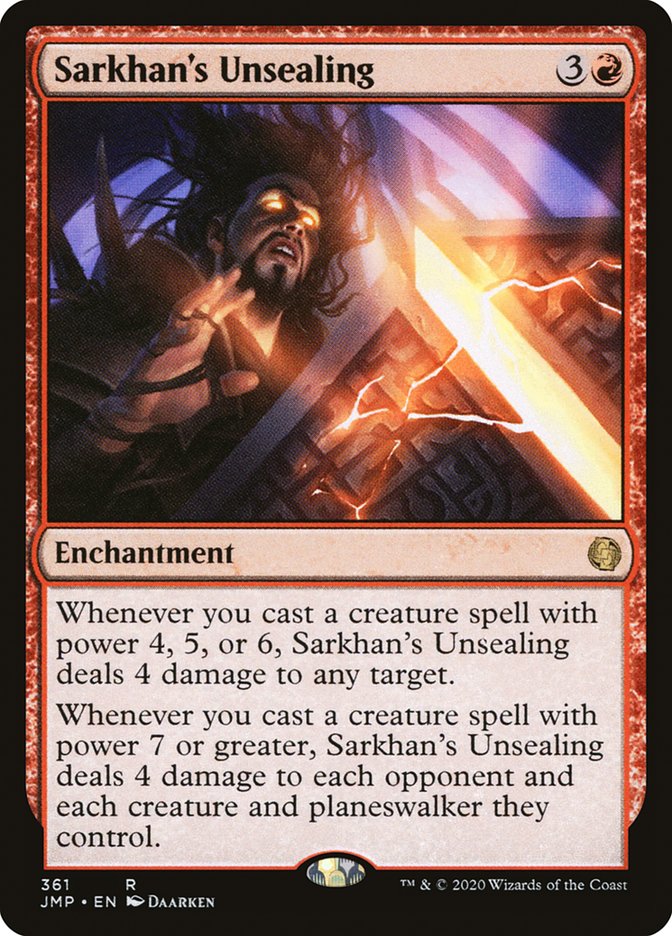 Sarkhan's Unsealing [Jumpstart] | Black Swamp Games